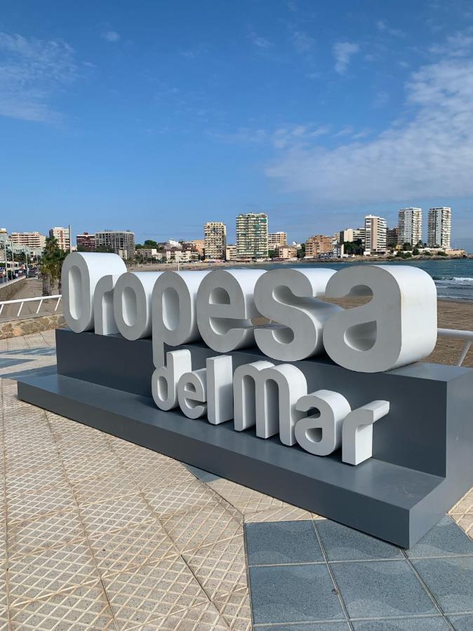 Apartamento En Primerisima Linea De Playa Con Espectaculares Vistas Netflix, Prime Y Disney オロペサ・デル・マール エクステリア 写真